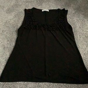 Lucy & Laurel ruffed tank top